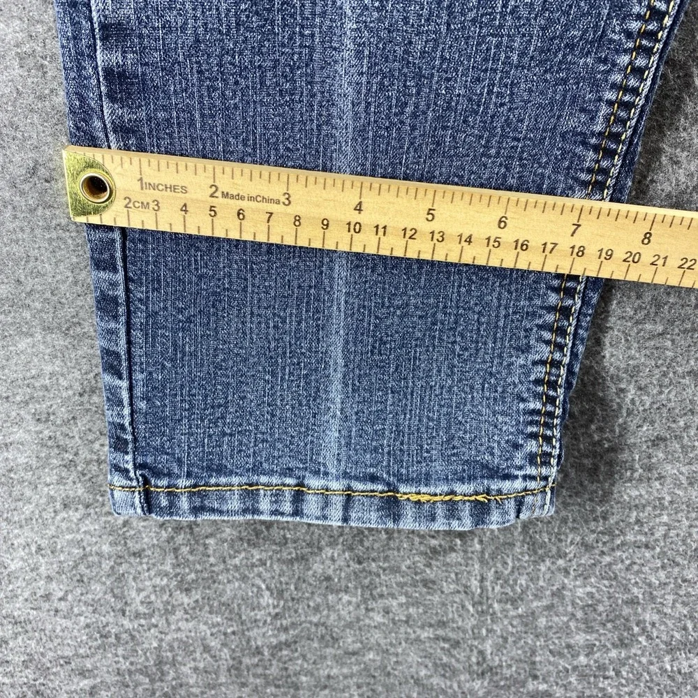 Levis Jeans Mens 34x30‎ Blue Athletic Mid Rise Denim Stretch Western Straight